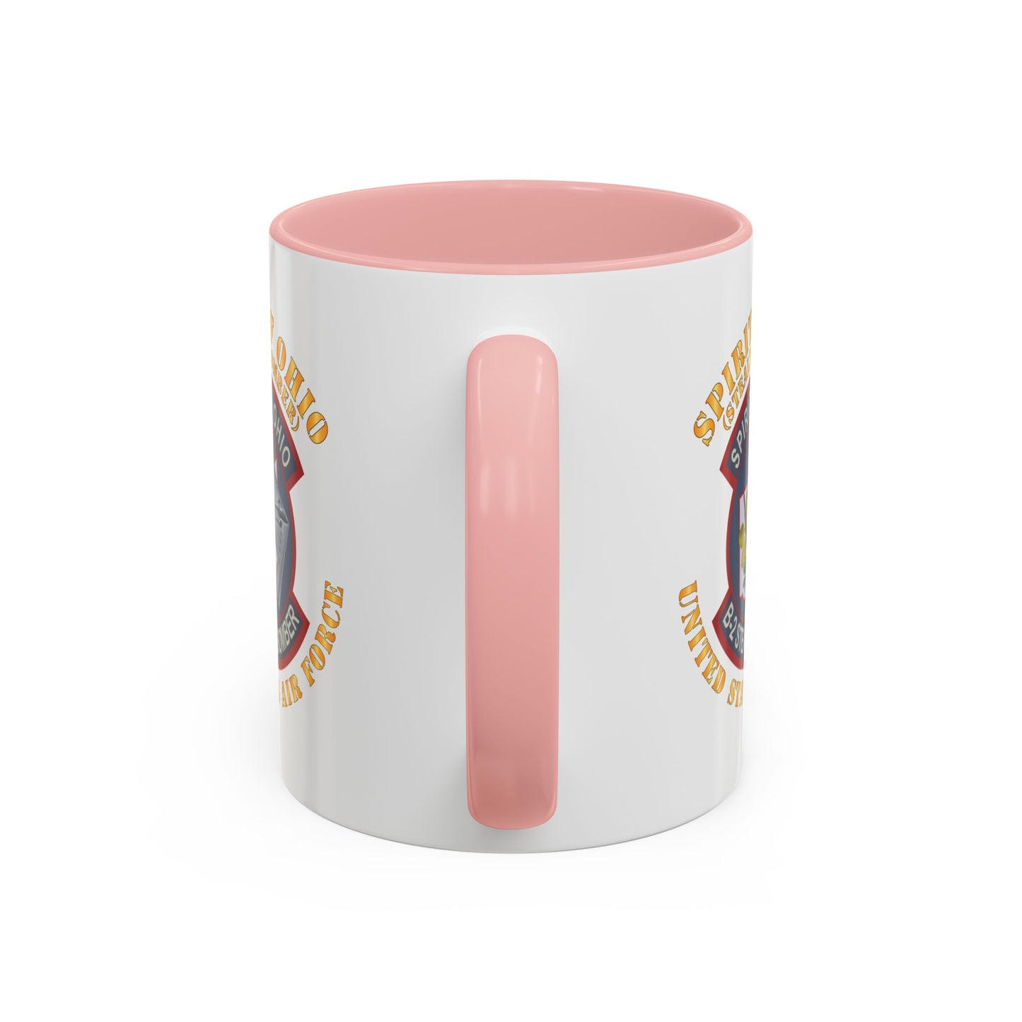 Accent Coffee Mug (11oz & 15oz) - USAF - B2 - Spirit of Ohio - Stealth Bomber X 300
