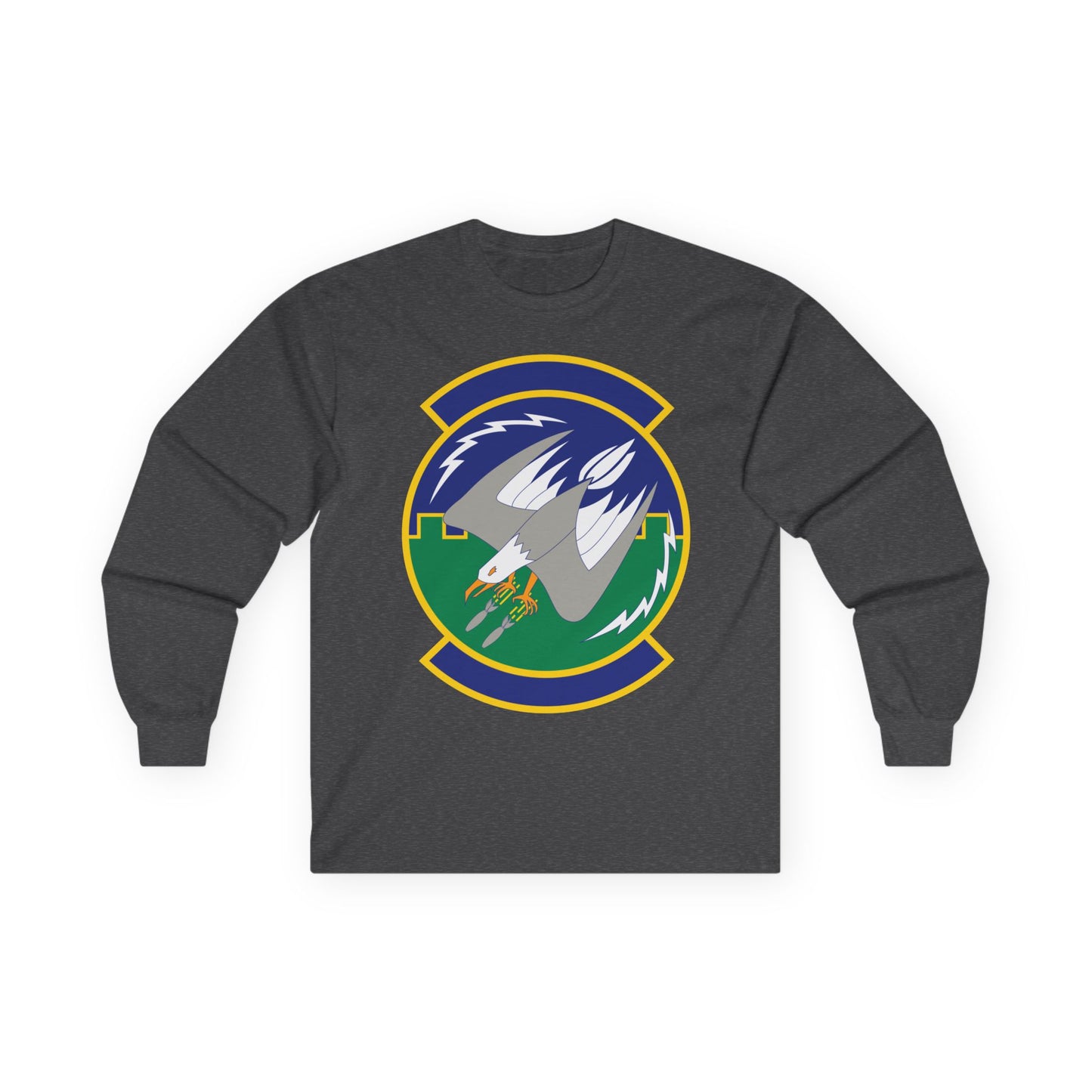 Unisex Ultra Cotton Long Sleeve Tee - USAF - 2nd Air Support Operations Squadron wo txt