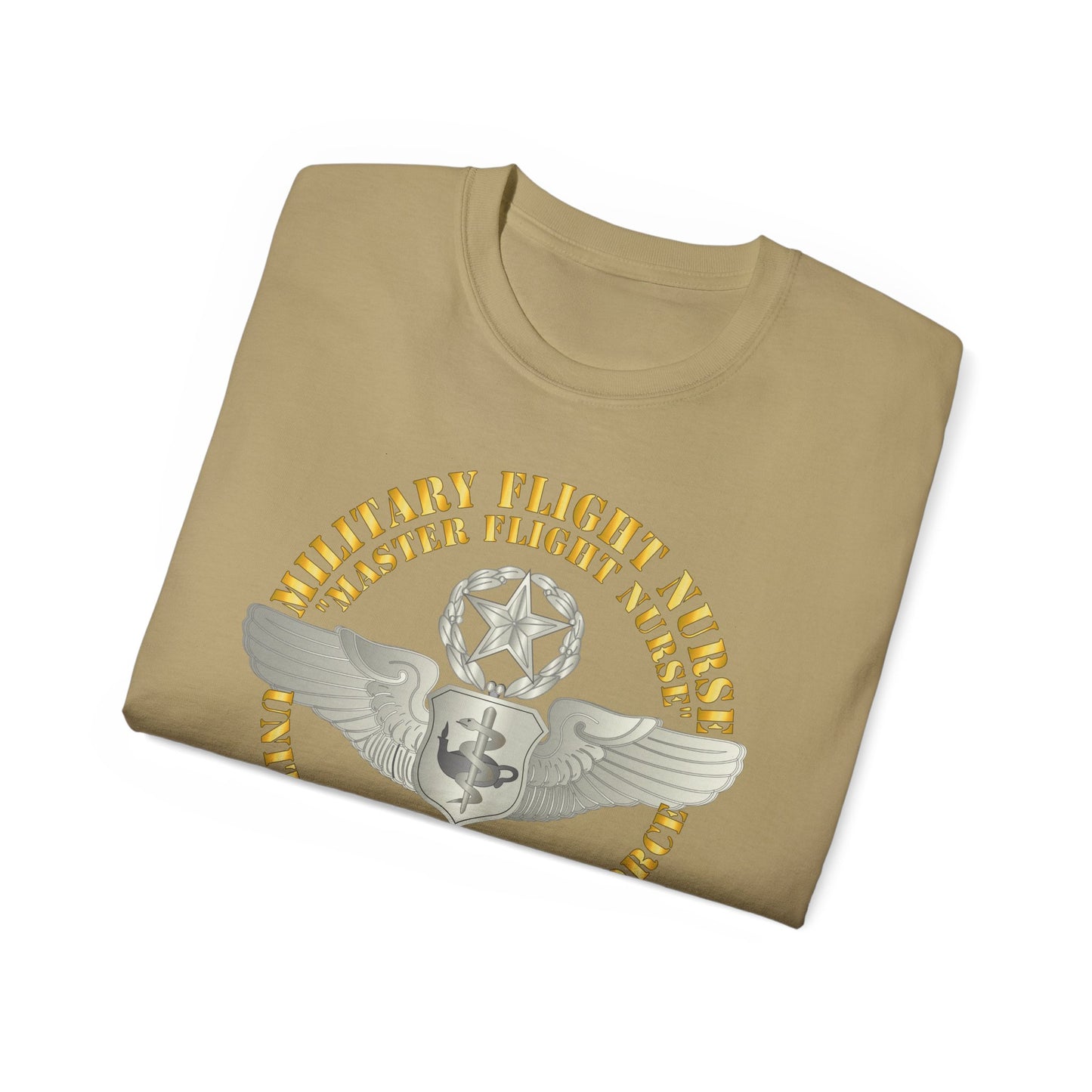 Unisex Ultra Cotton Tee - USAF - Military Flight Nurse - Flight Nurse - Master