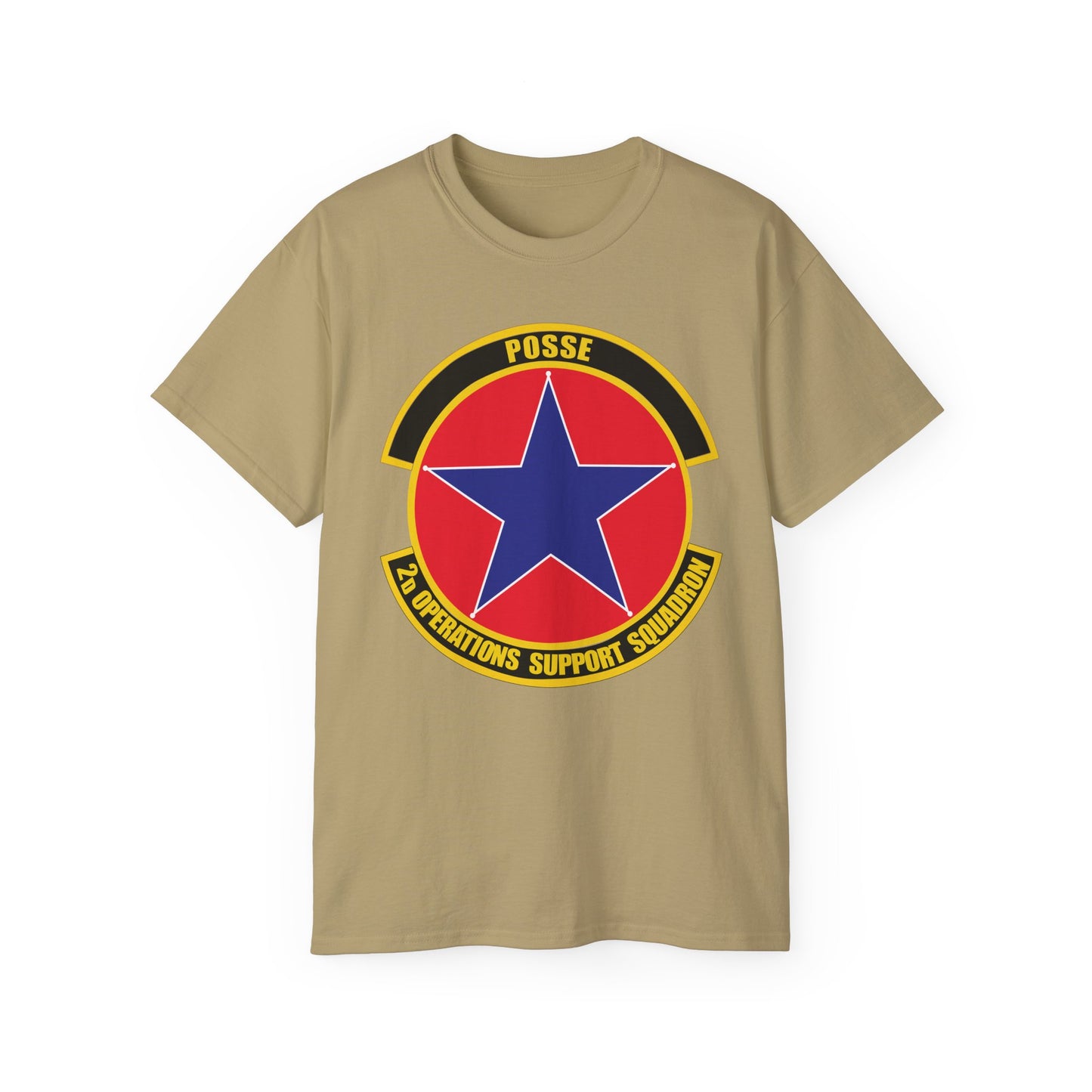 Unisex Ultra Cotton Tee - USAF - 2nd Operations Support Squadron wo txt