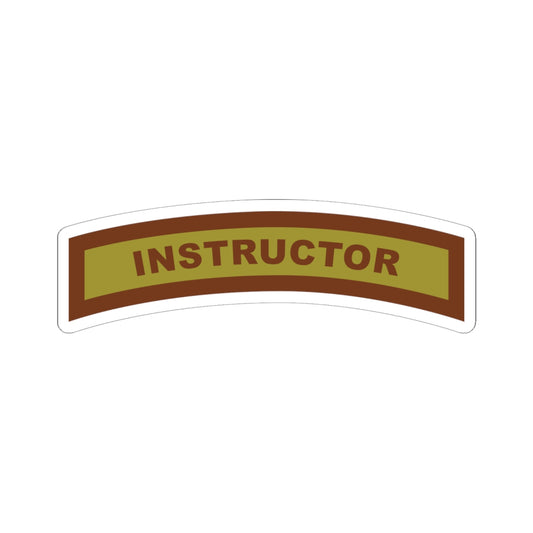 Kiss-Cut Stickers - USAF - Instructor Tab