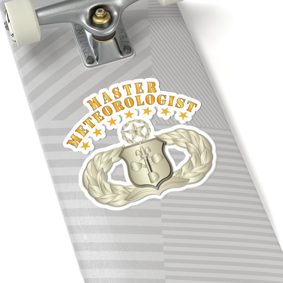 Kiss-Cut Stickers - USAF - Meteorologist - Master Badge wo DS