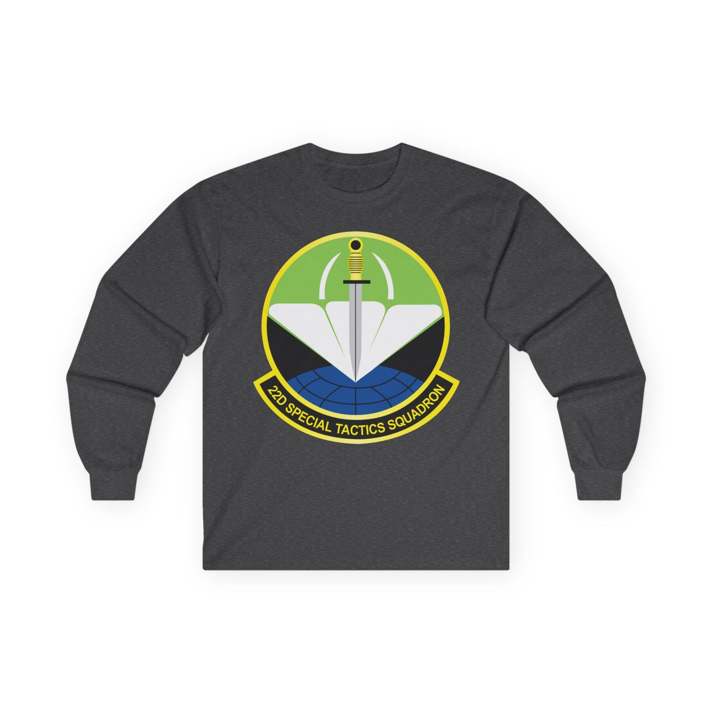Unisex Ultra Cotton Long Sleeve Tee - USAF - 22nd Special Tactics Squadron  wo Txt X 300