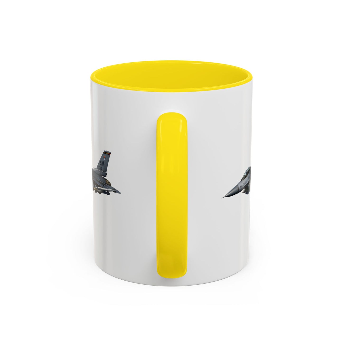 Accent Coffee Mug (11oz & 15oz) - USAF - F-16 Fighting Falcon wo txt X 300