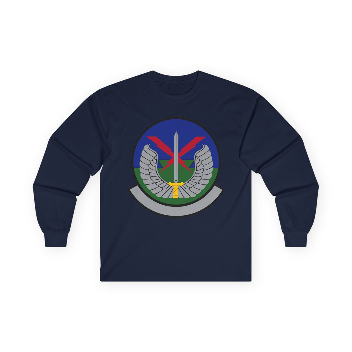 Unisex Ultra Cotton Long Sleeve Tee - USAF - 5th Air Support Operations Sq wo txt X 300