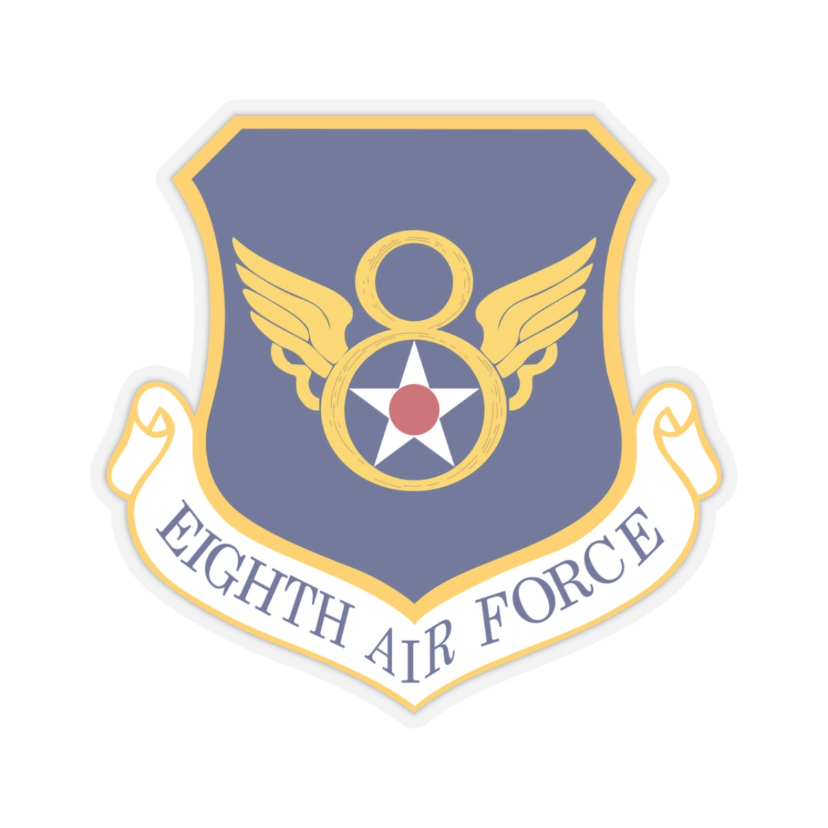 Kiss-Cut Stickers - USAF - 8th Air Force wo txt X 300