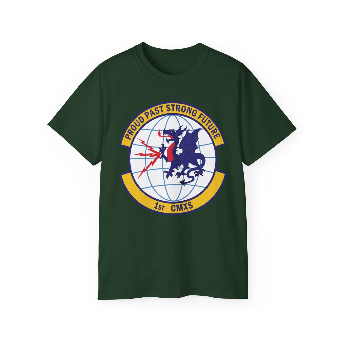 Unisex Ultra Cotton Tee -USAF - 1st Communications Maintenance Squadron(USAFE) wo txt