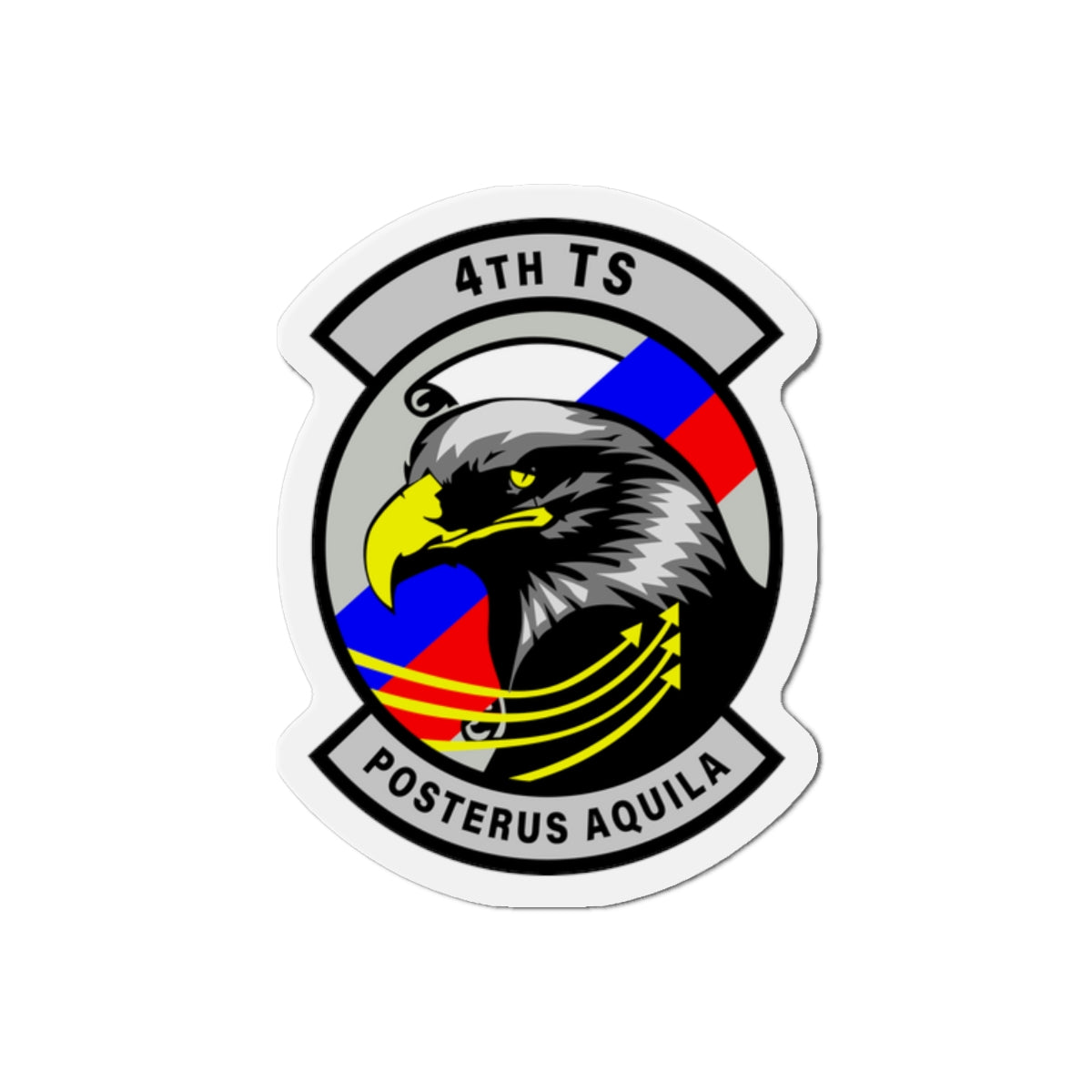 Die-Cut Magnet - USAF - 4th Training Squadron wo txt X 300
