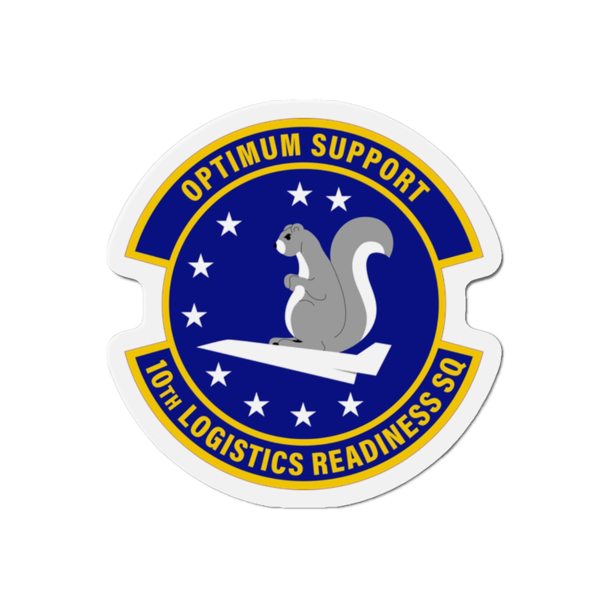 Die-Cut Magnet - USAF - 10th Logistics Readiness Squadron wo txt