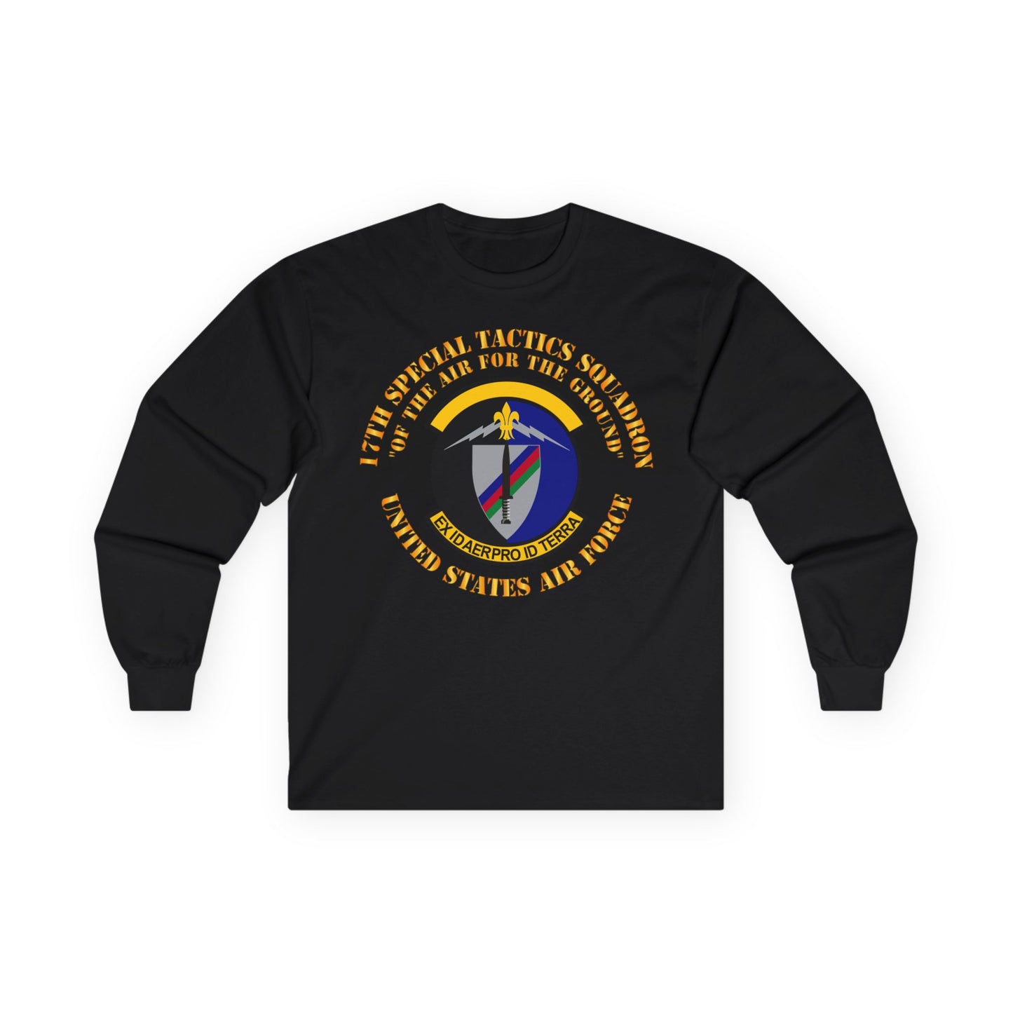 Unisex Ultra Cotton Long Sleeve Tee - USAF - 17th Special Tactics Squadron