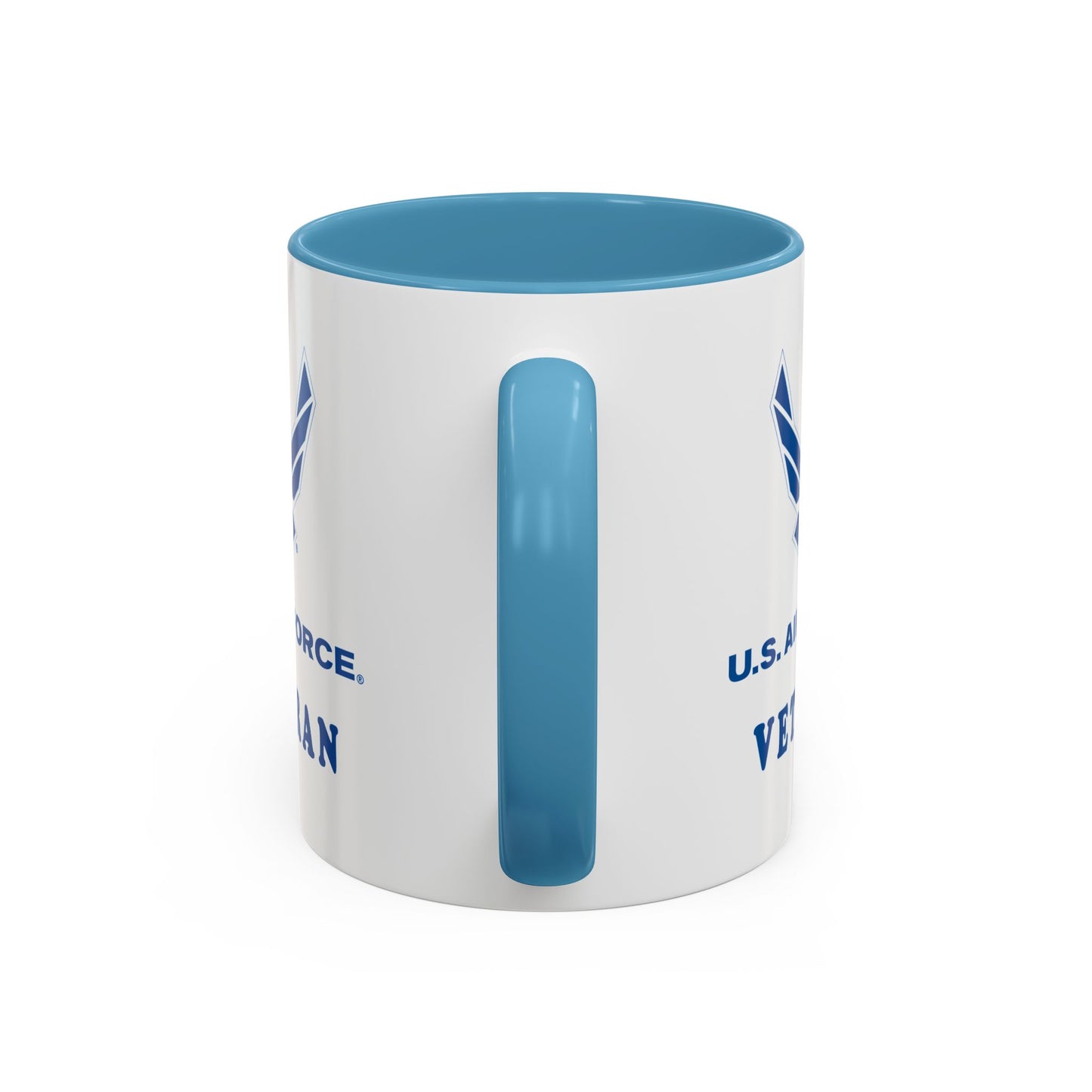 Accent Coffee Mug (11oz & 15oz) - USAF - Air Force - Veteran X 300