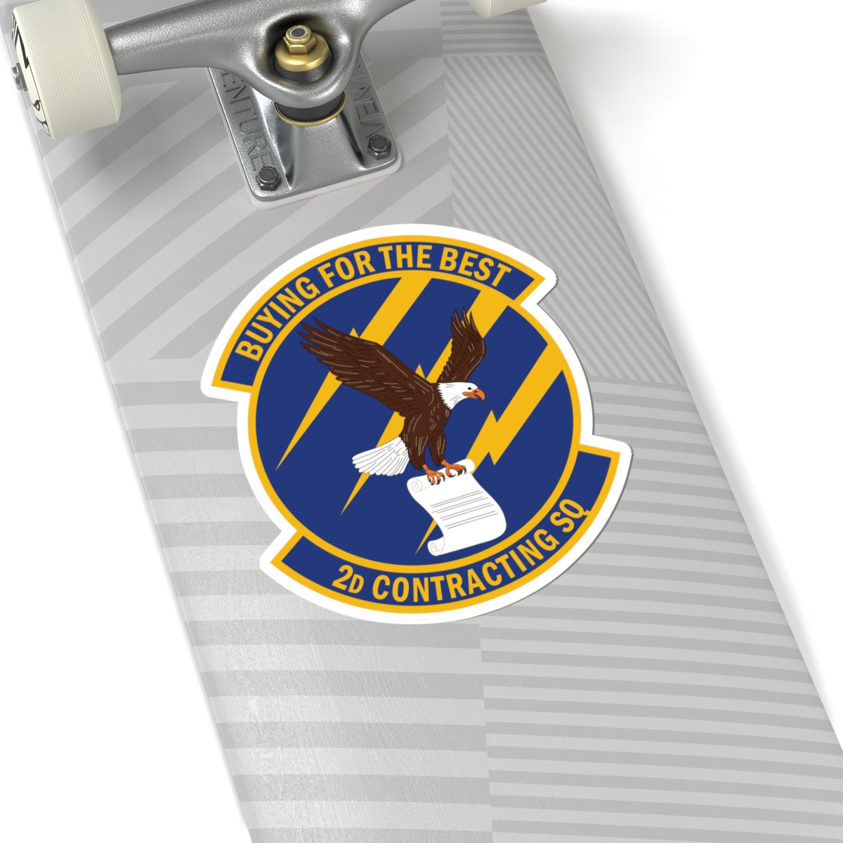 Kiss-Cut Stickers - USAF - 2d Contracting Squadron wo txt