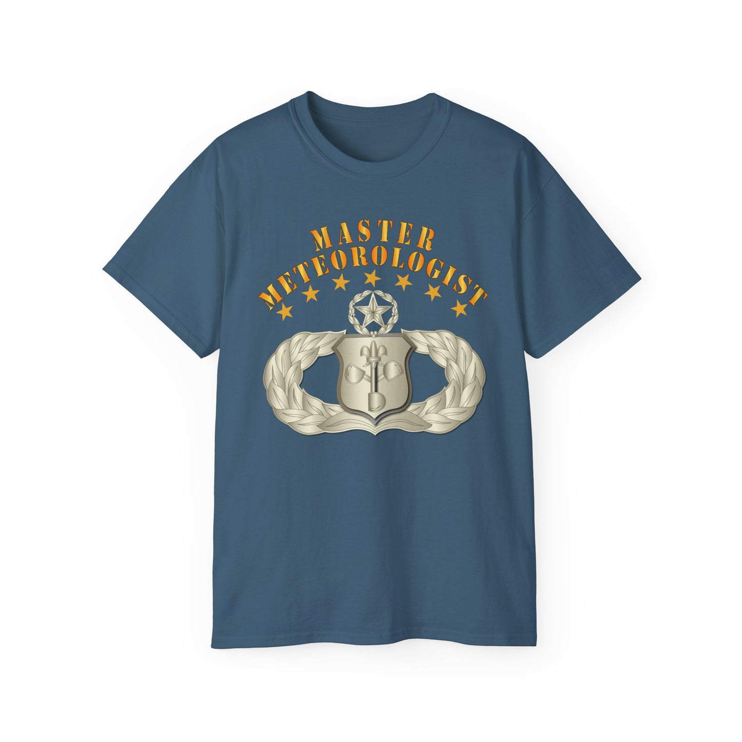 Unisex Ultra Cotton Tee - USAF - Meteorologist - Master Badge wo DS