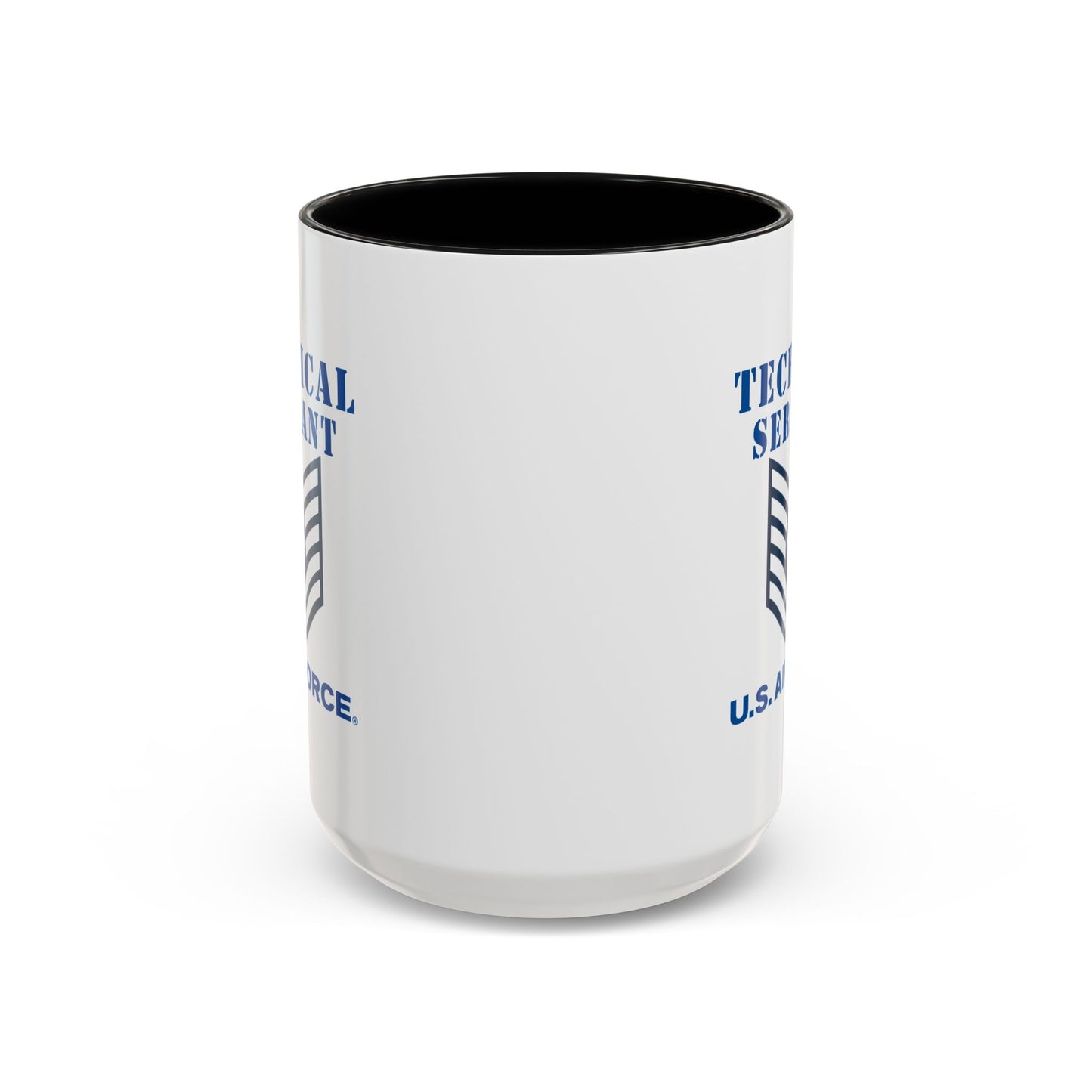 Accent Coffee Mug (11oz & 15oz) - USAF - Technical Sergeant (E6) - 2020 - US Air Force w Text X 300
