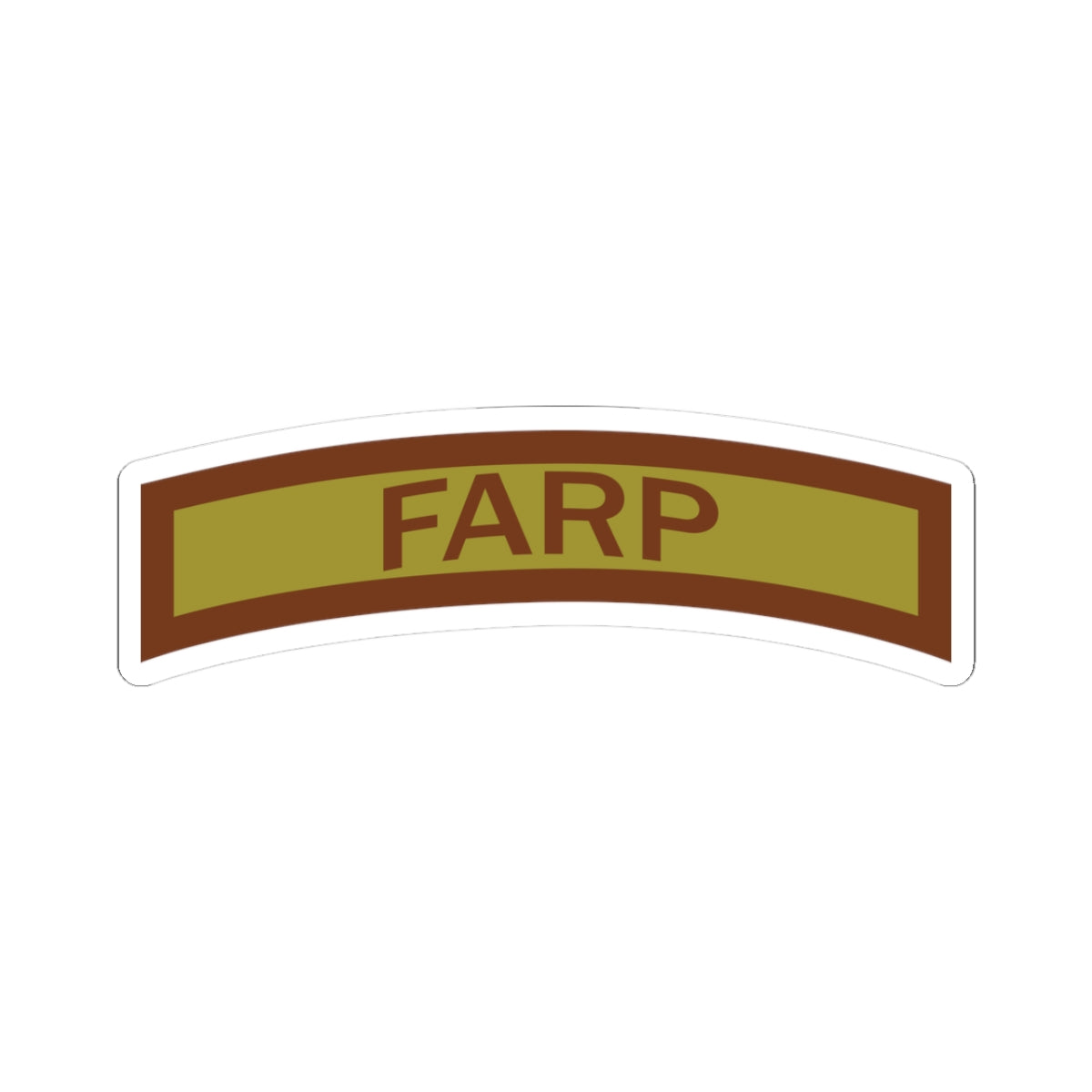 Kiss-Cut Stickers - USAF - FARP Tab