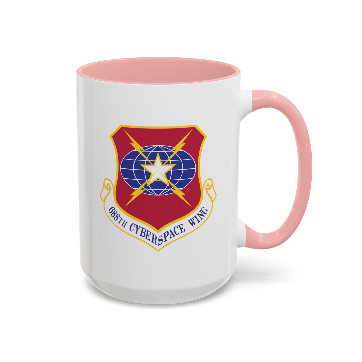 Accent Coffee Mug (11oz & 15oz) - USAF - 688th Cyberspace Wing wo Txt X 300