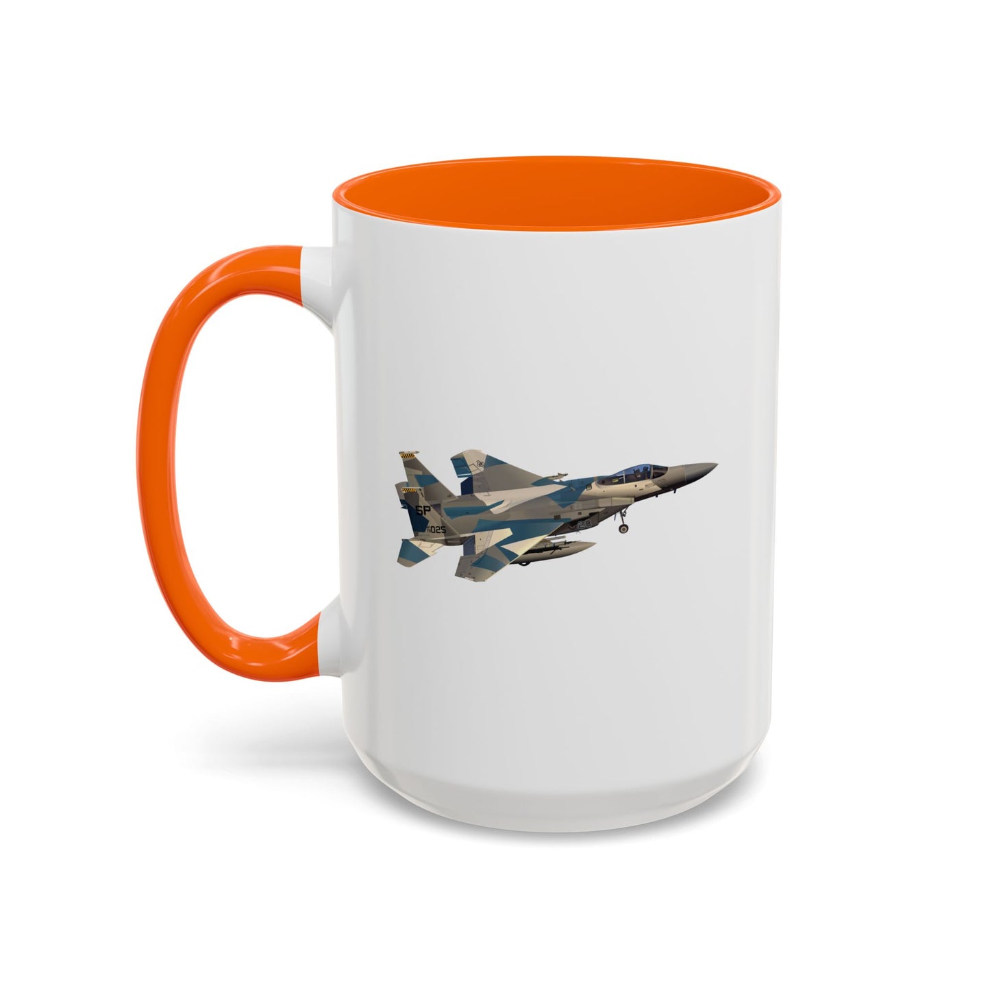 Accent Coffee Mug (11oz & 15oz) - USAF - F15 Eagle wo txt