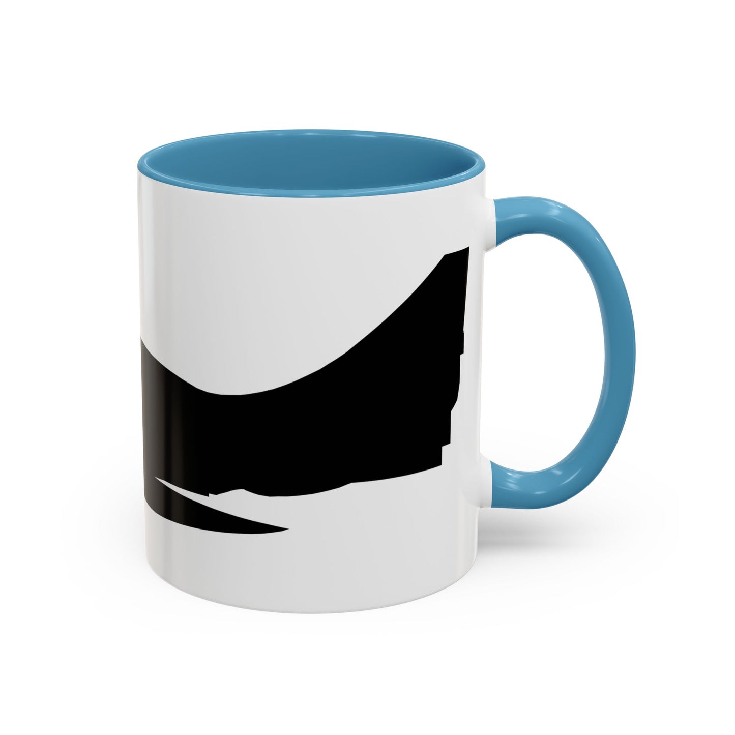 Accent Coffee Mug (11oz & 15oz) - Aircraft - A-4 SkyHawk - Silhouette X 300
