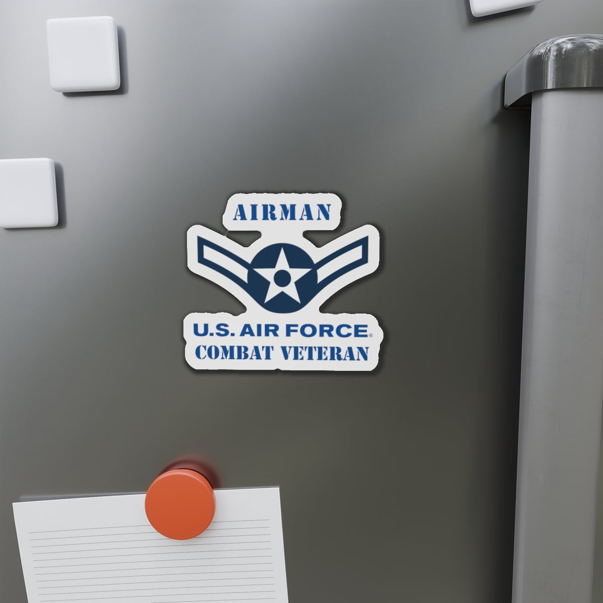 Die-Cut Magnet - USAF - Airman (E2) - 2020 - US Air Force - Combat Veteran