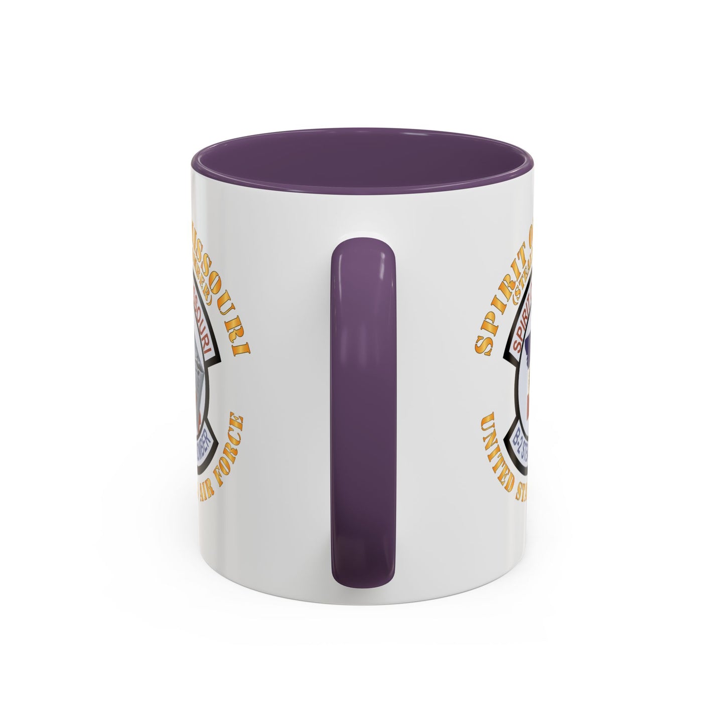 Accent Coffee Mug (11oz & 15oz) - USAF - B2 - Spirit of Missouri Stealth Bomber X 300