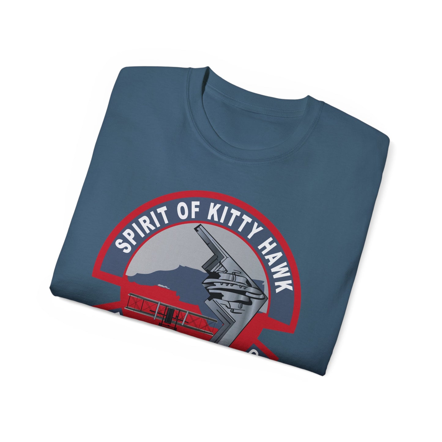Unisex Ultra Cotton Tee -USAF - B2 - Spirit of Kitty Hawk - Stealth Bomber wo txt X 300