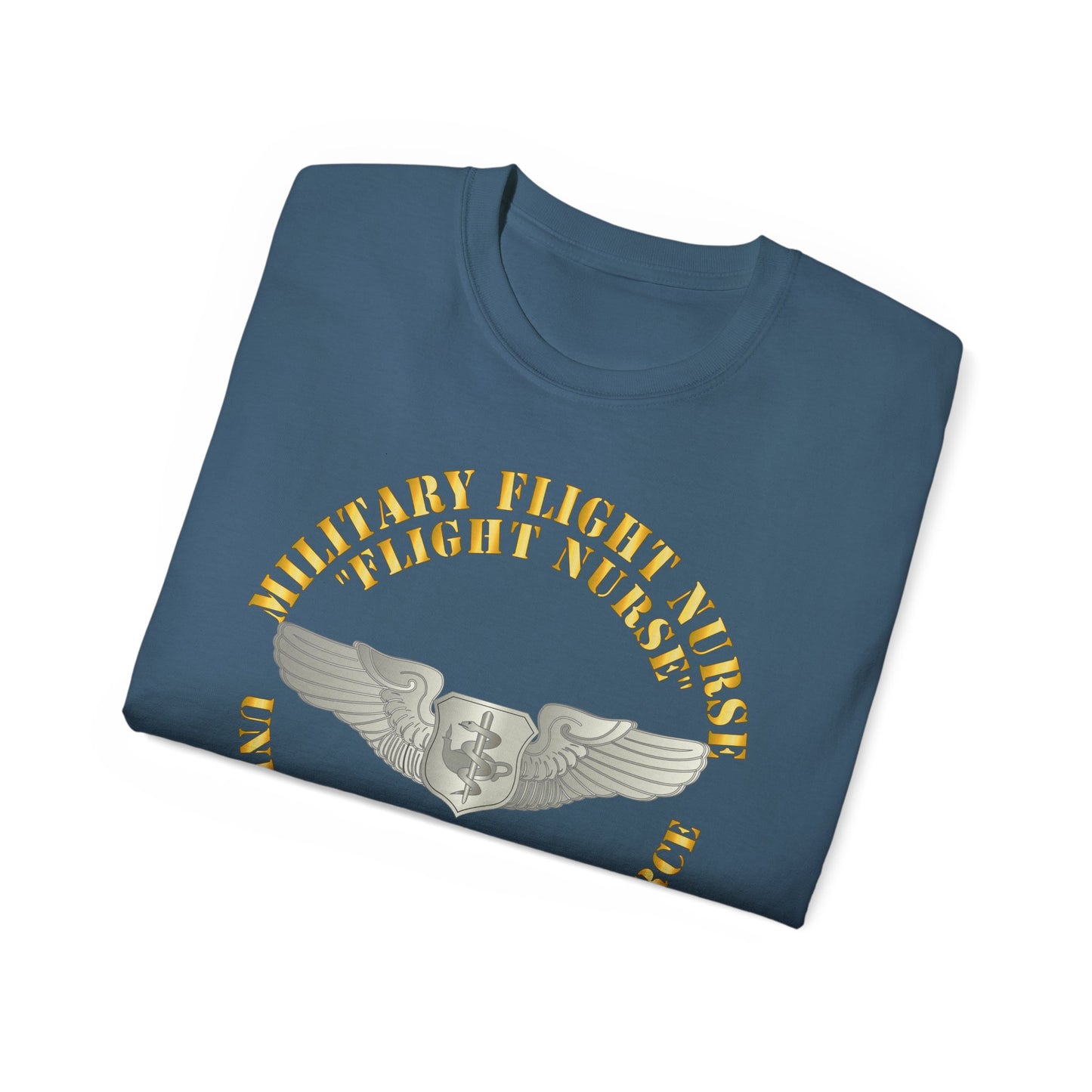 Unisex Ultra Cotton Tee - USAF - Military Flight Nurse - Flight Nurse - Basic