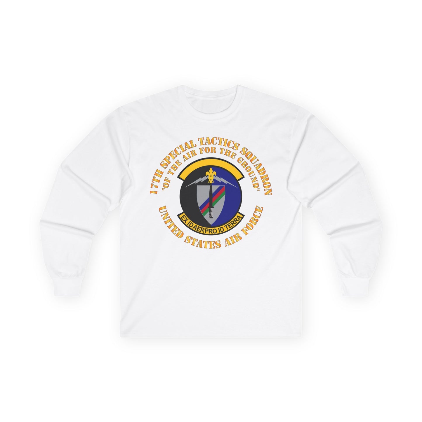 Unisex Ultra Cotton Long Sleeve Tee - USAF - 17th Special Tactics Squadron