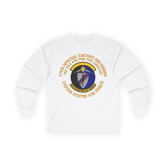 Unisex Ultra Cotton Long Sleeve Tee - USAF - 17th Special Tactics Squadron