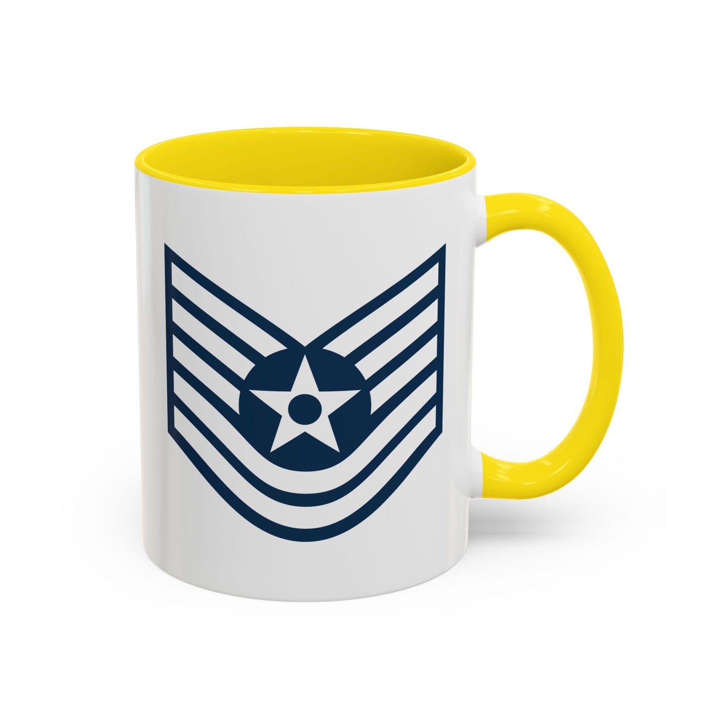 Accent Coffee Mug (11oz & 15oz) - USAF - Technical Sergeant (E6) - 2020