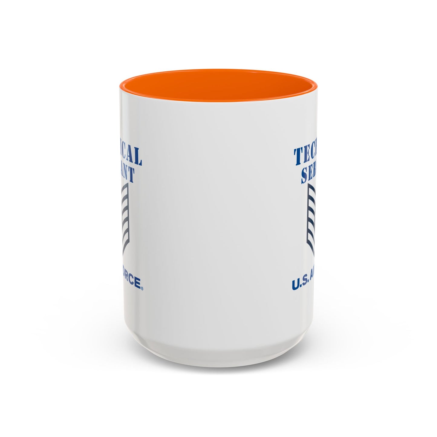 Accent Coffee Mug (11oz & 15oz) - USAF - Technical Sergeant (E6) - 2020 - US Air Force w Text X 300