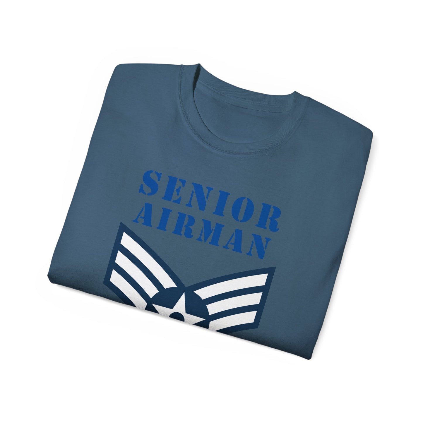 Unisex Ultra Cotton Tee - USAF - Senior Airman (E4) - 2020 - US Air Force w Text X 300