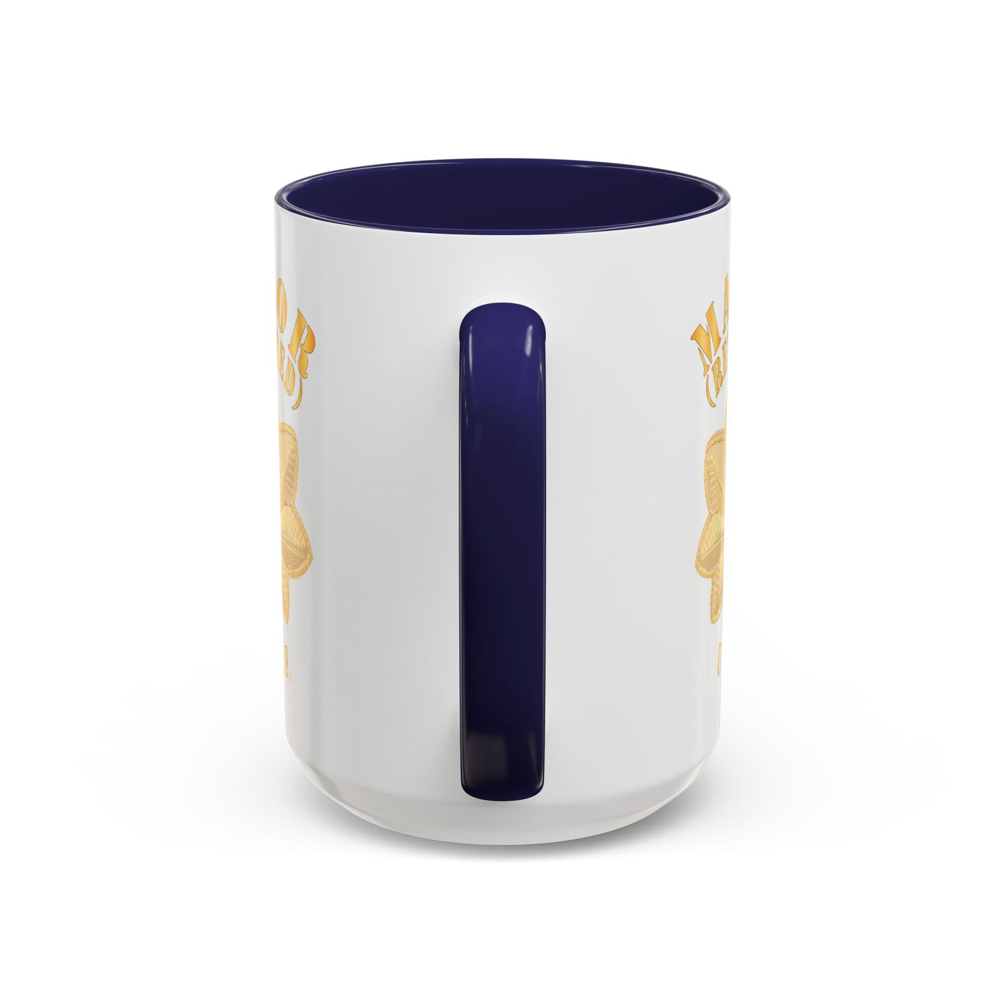 Accent Coffee Mug (11oz & 15oz) - USAF - Major - Retired - USAF X 300