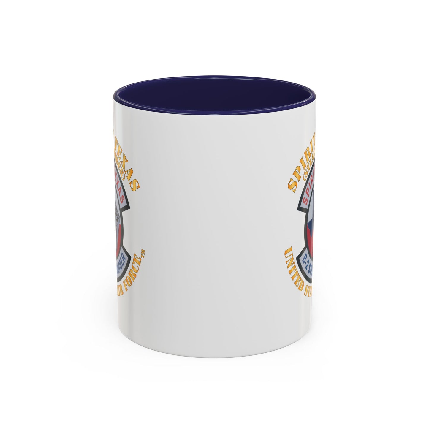 Accent Coffee Mug (11oz & 15oz) - USAF - B2 - Spirit of Texas - Stealth Bomber X 300