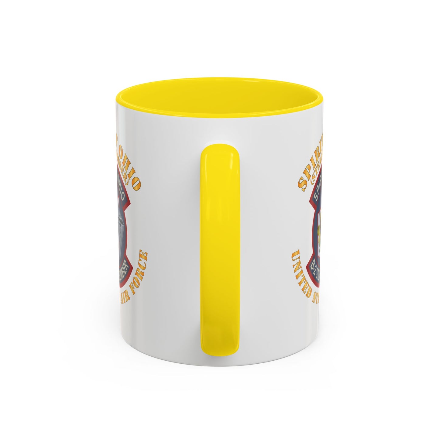 Accent Coffee Mug (11oz & 15oz) - USAF - B2 - Spirit of Ohio - Stealth Bomber X 300