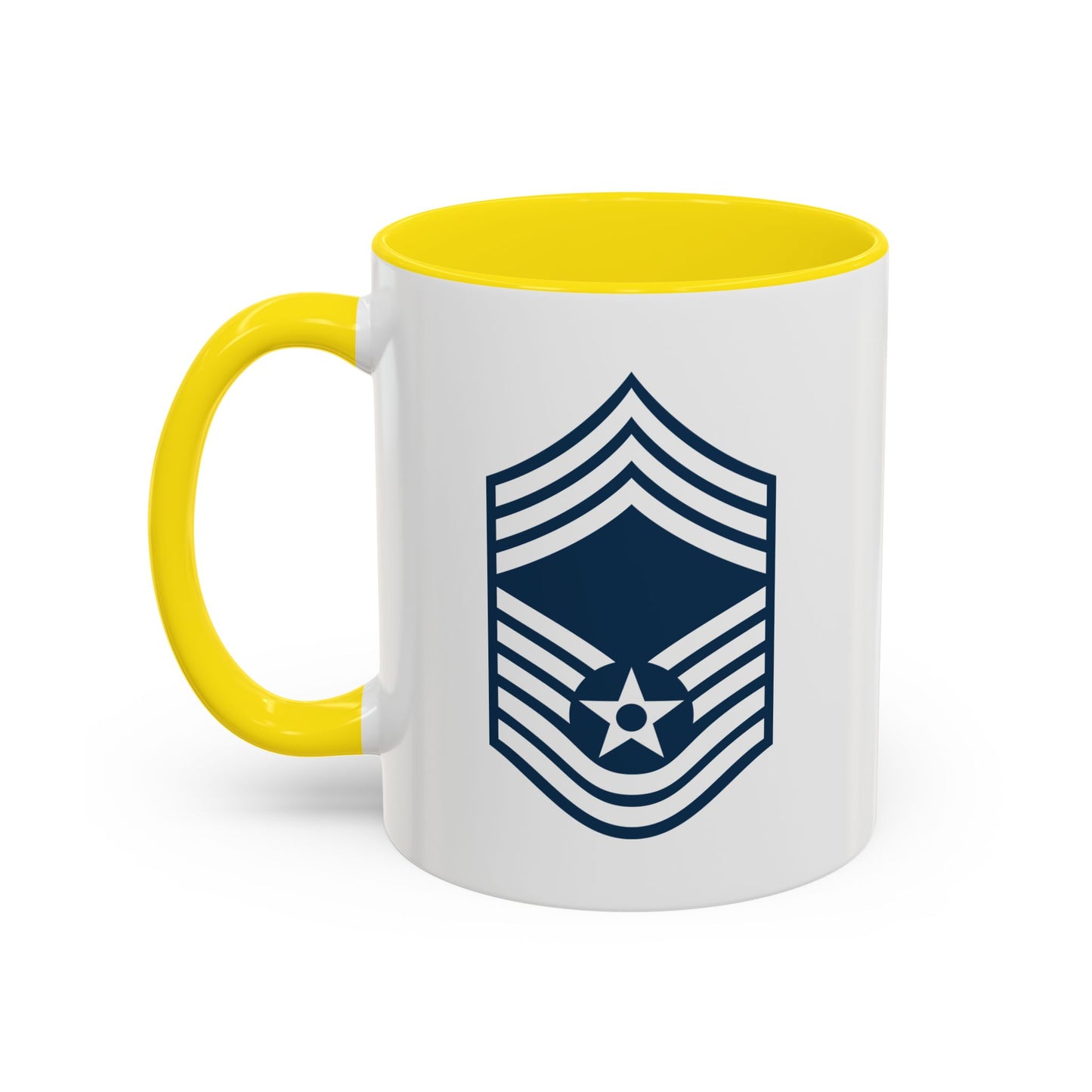 Accent Coffee Mug (11oz & 15oz) - USAF - Chief Master Sergeant (E9a) - 2020
