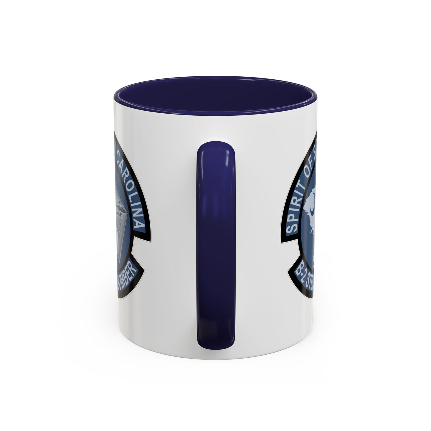 Accent Coffee Mug (11oz & 15oz) - USAF - B2 - Spirit of South Carolina Stealth Bomber wo Txt X 300