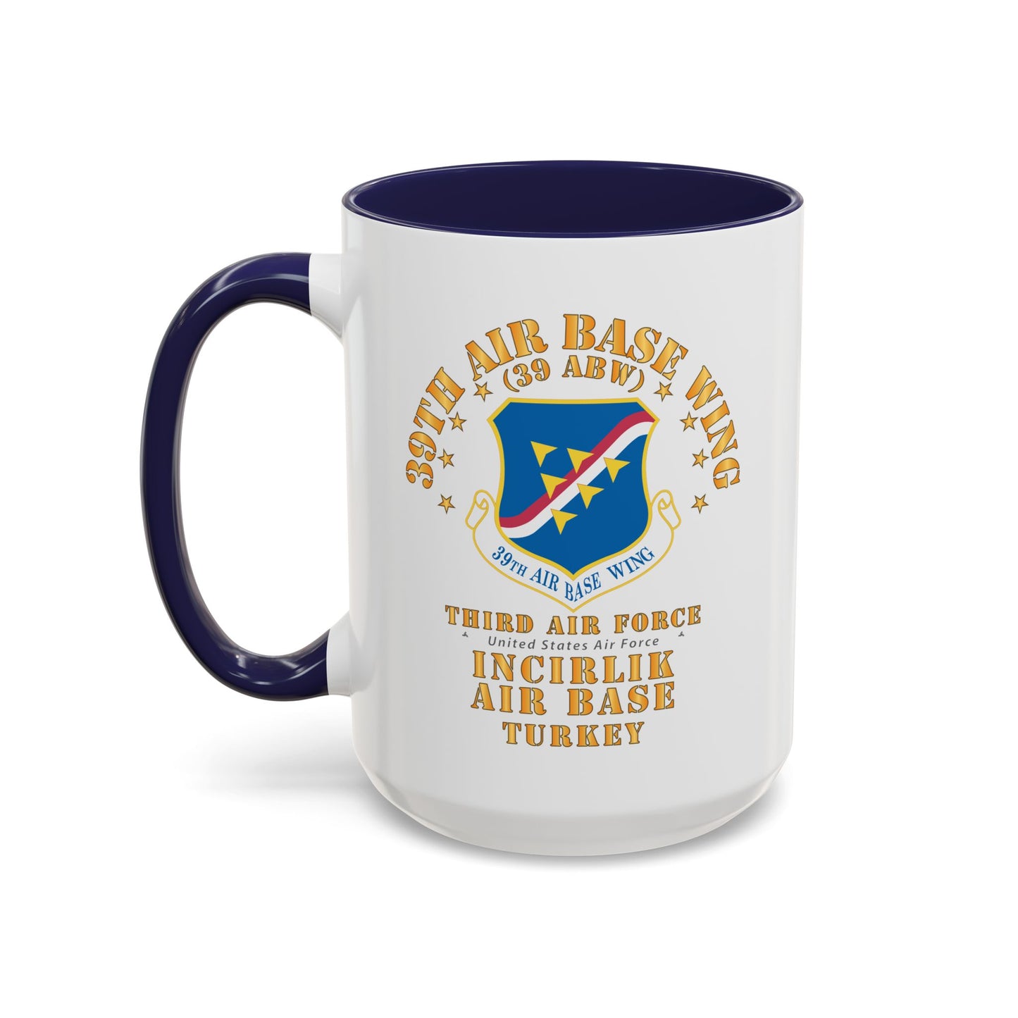 Accent Coffee Mug (11oz & 15oz) - USAF - 39th Air Base Wing - Incirlik AB X 300