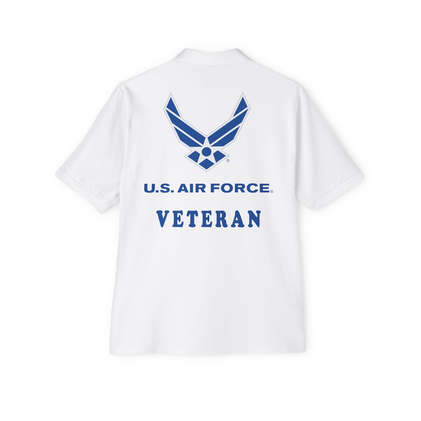 Men's Piqué Polo - USAF - Air Force - Veteran X 300