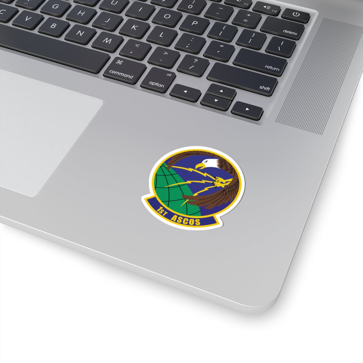 Kiss-Cut Stickers - USAF - 1st Air & Space Communications Operations Sq wo txt X 300