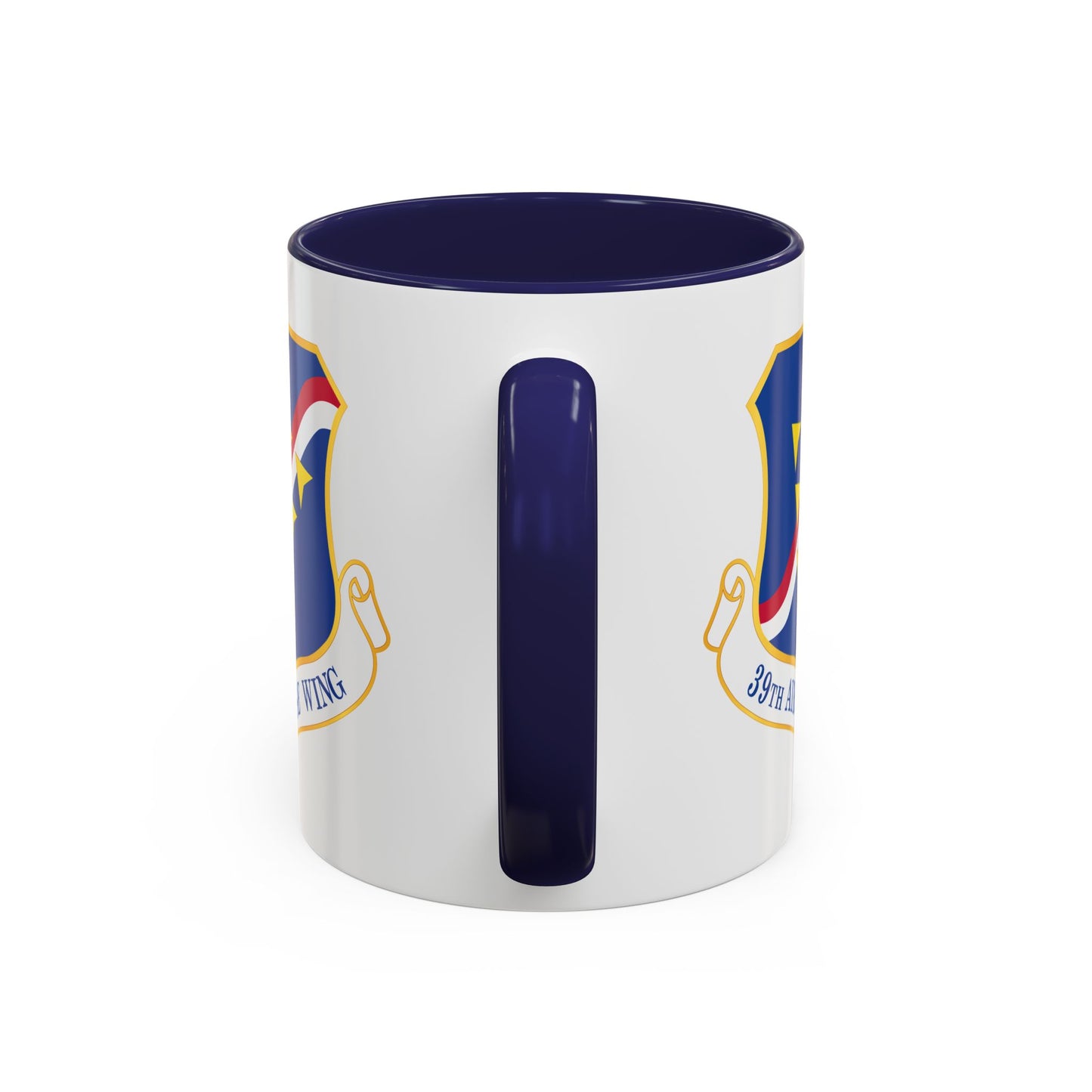 Accent Coffee Mug (11oz & 15oz) - USAF - 39th Airbase Wing wo Txt