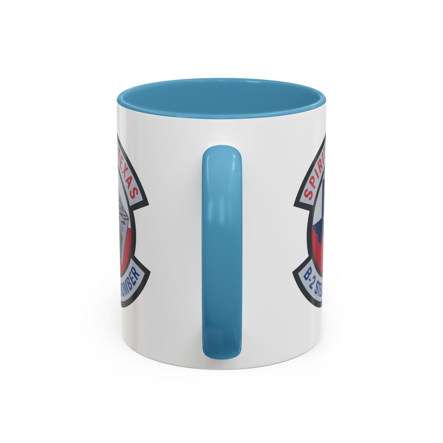 Accent Coffee Mug (11oz & 15oz) - USAF - B2 - Spirit of Texas - Stealth Bomber wo txt X 300