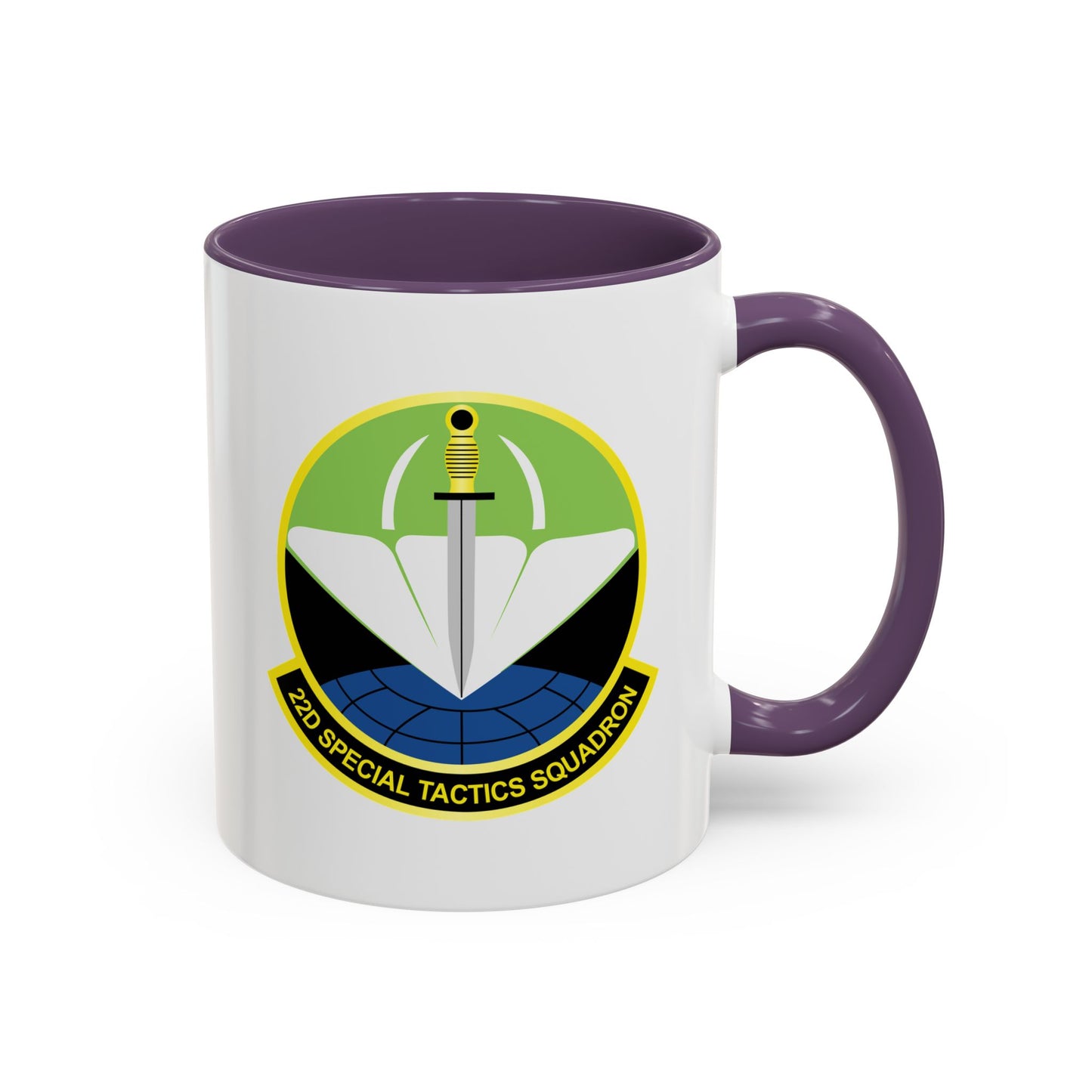 Accent Coffee Mug (11oz & 15oz) -USAF - 22nd Special Tactics Squadron  wo Txt X 300