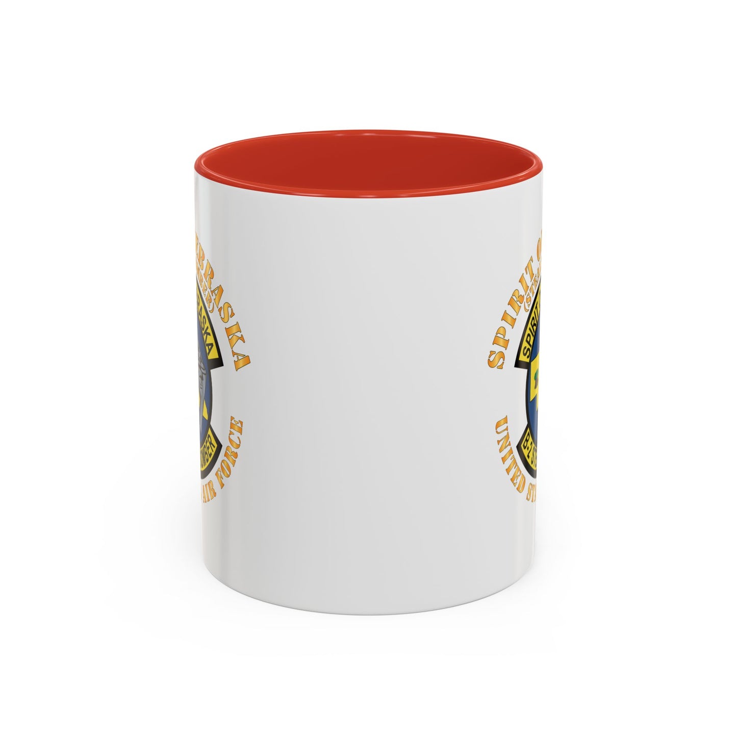 Accent Coffee Mug (11oz & 15oz) - USAF - B2 - Spirit of Nebraska - Stealth Bomber X 300