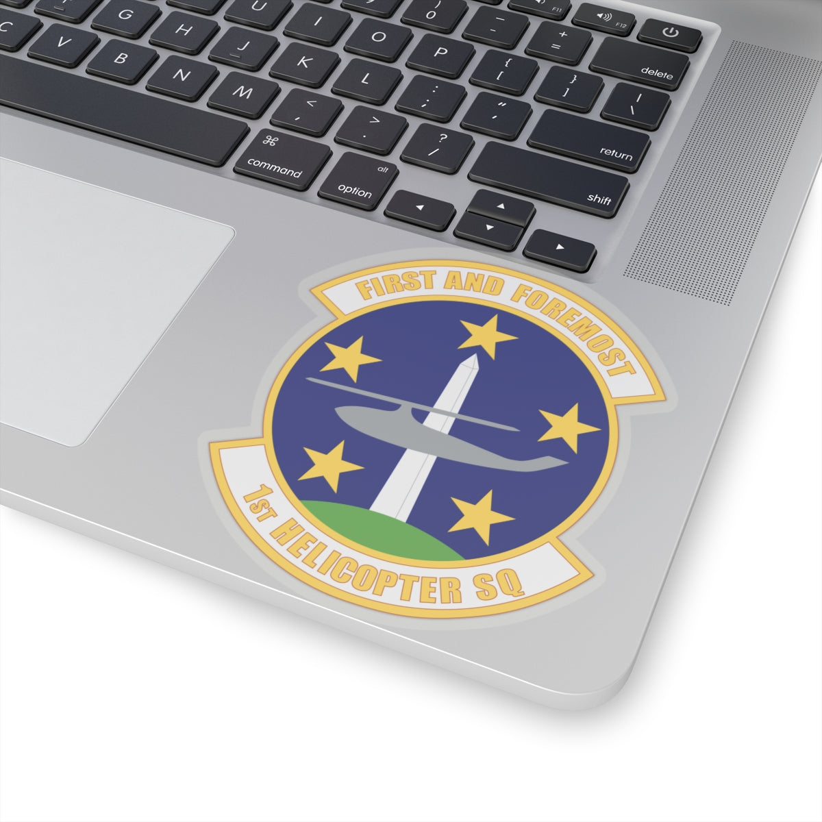 Kiss-Cut Stickers - USAF - 1st Helicopter Squadron (AFDW) wo txt