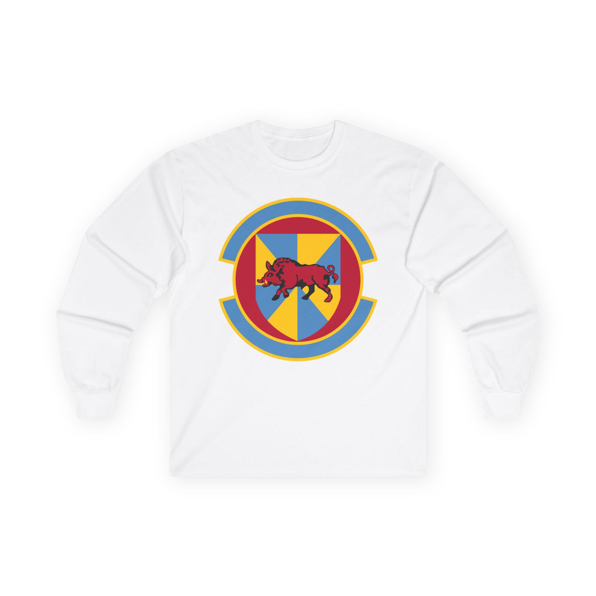 Unisex Ultra Cotton Long Sleeve Tee - USAF - 12th Force Support Squadron wo txt