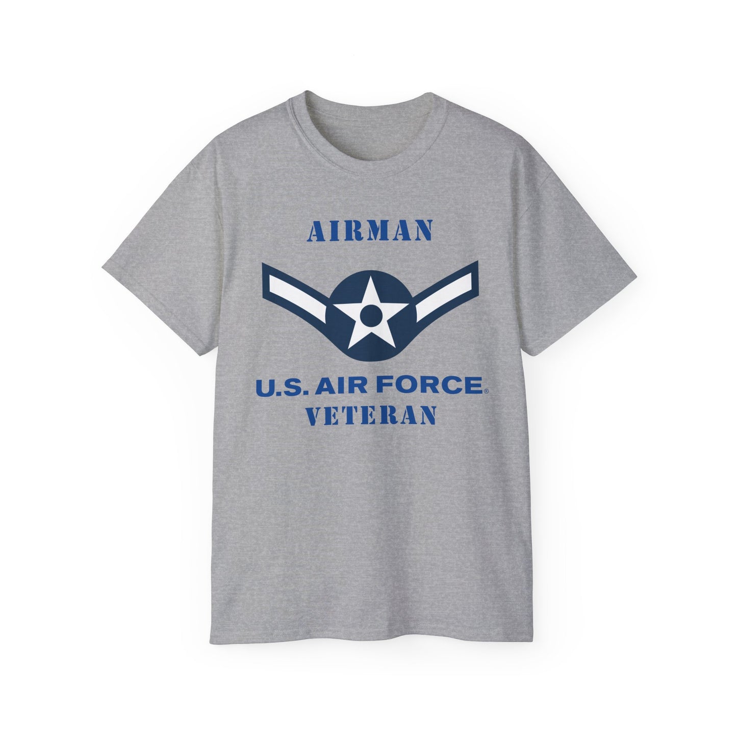 Unisex Ultra Cotton Tee - USAF - Airman (E2) - 2020 - US Air Force - Veteran