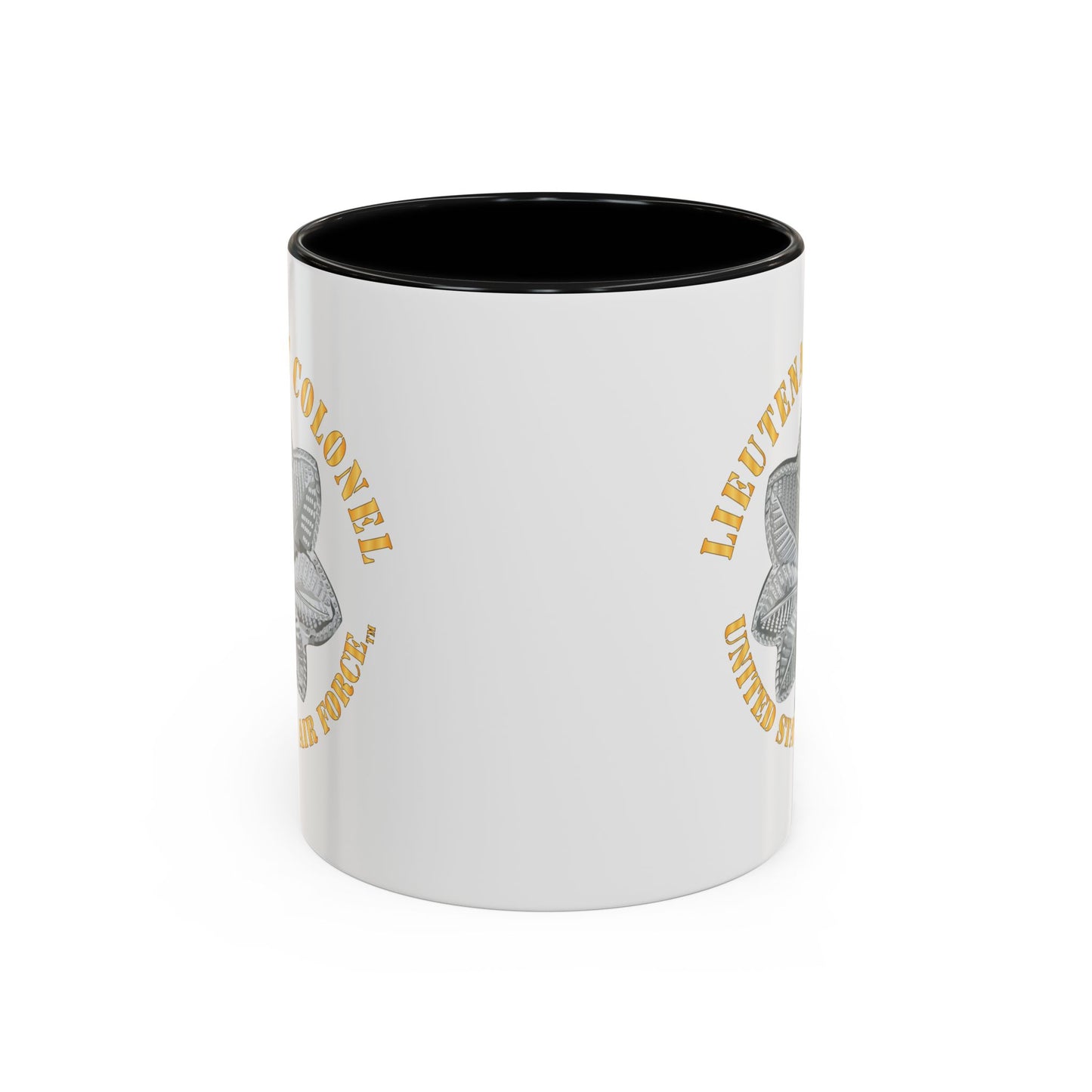 Accent Coffee Mug (11oz & 15oz) - USAF - Lieutenant Colonel - LTC - TM X 300