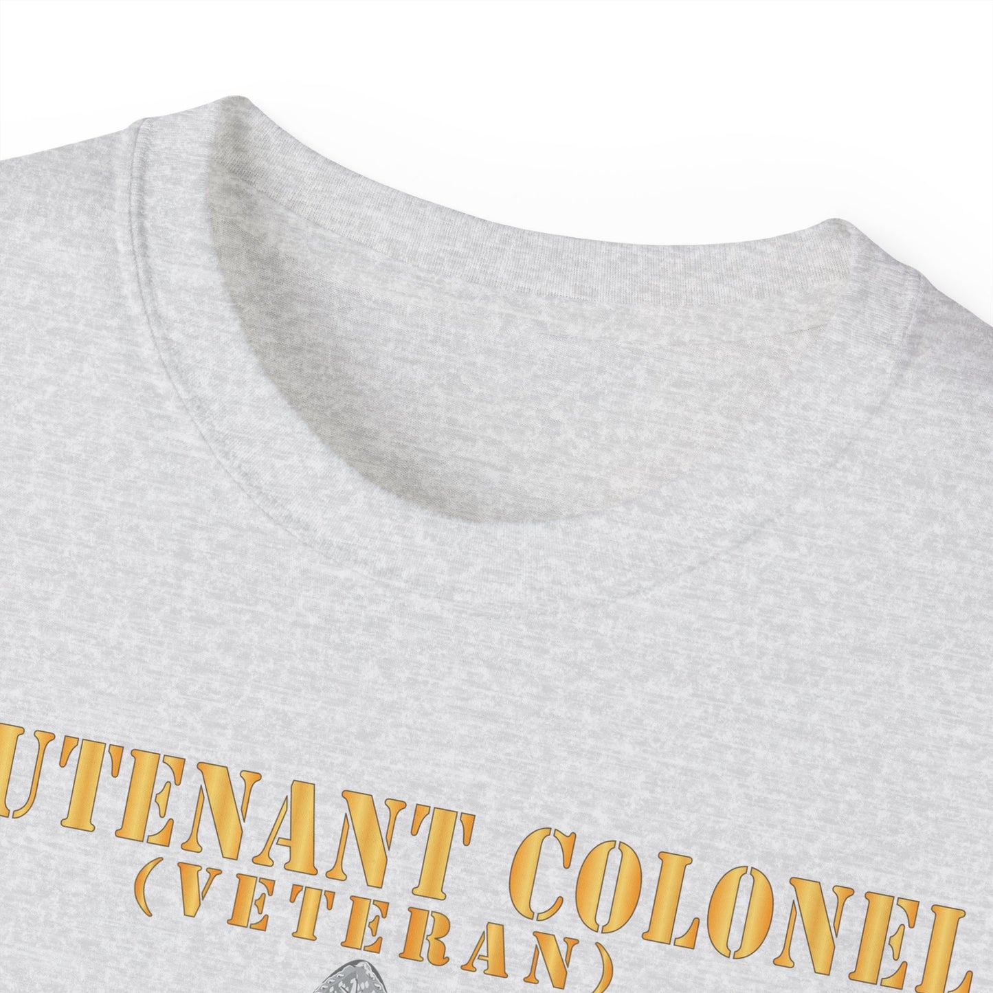 Unisex Ultra Cotton Tee - USAF - Lieutenant Colonel - LTC - Veteran - Flat - TM X 300