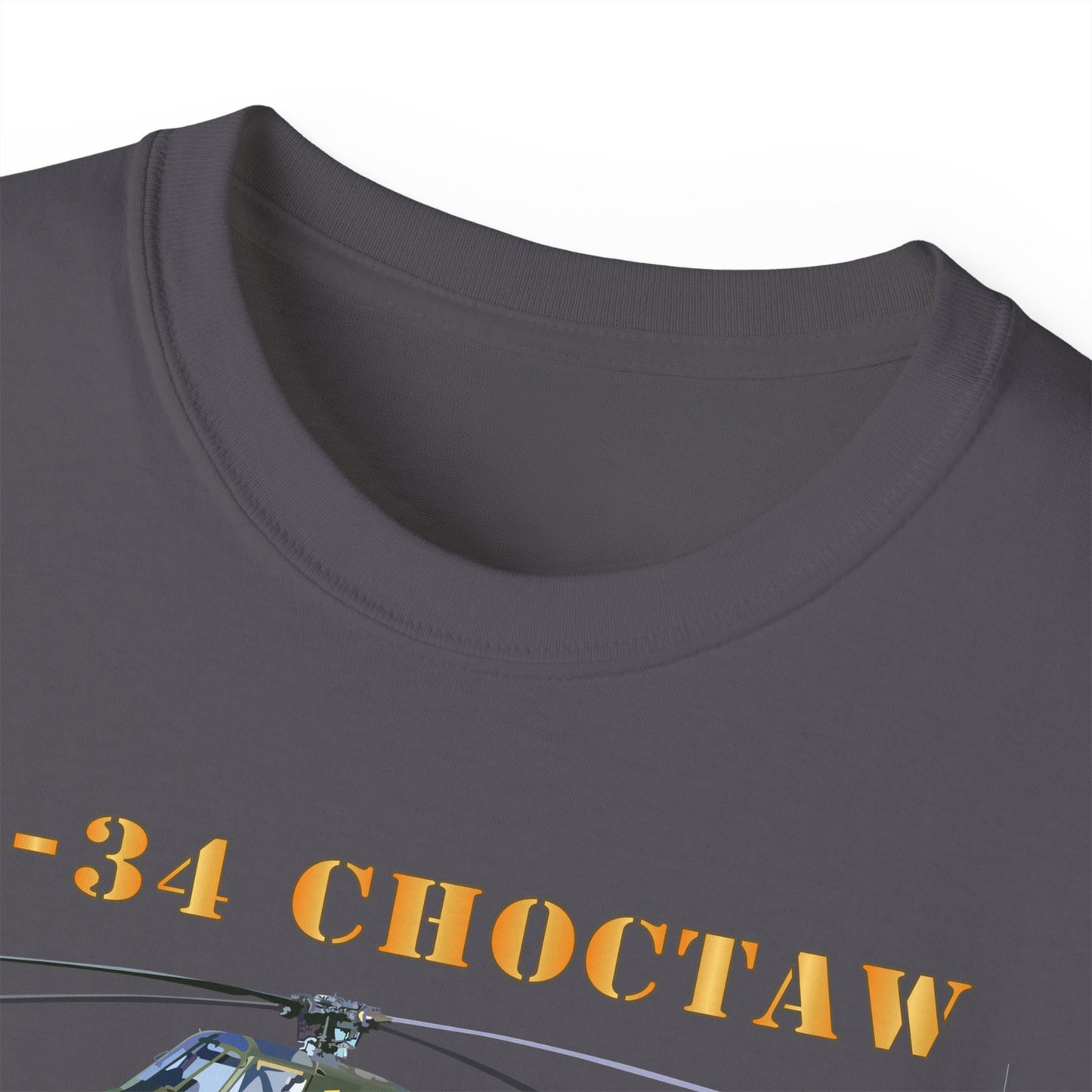 Unisex Ultra Cotton Tee - H-34 Choctaw with Txt X 300