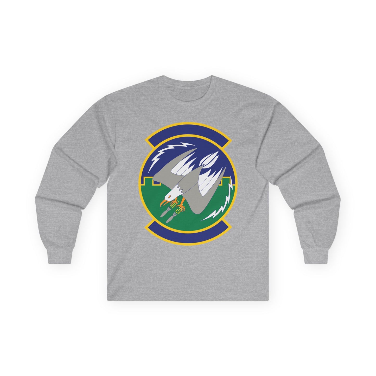 Unisex Ultra Cotton Long Sleeve Tee - USAF - 2nd Air Support Operations Squadron wo txt